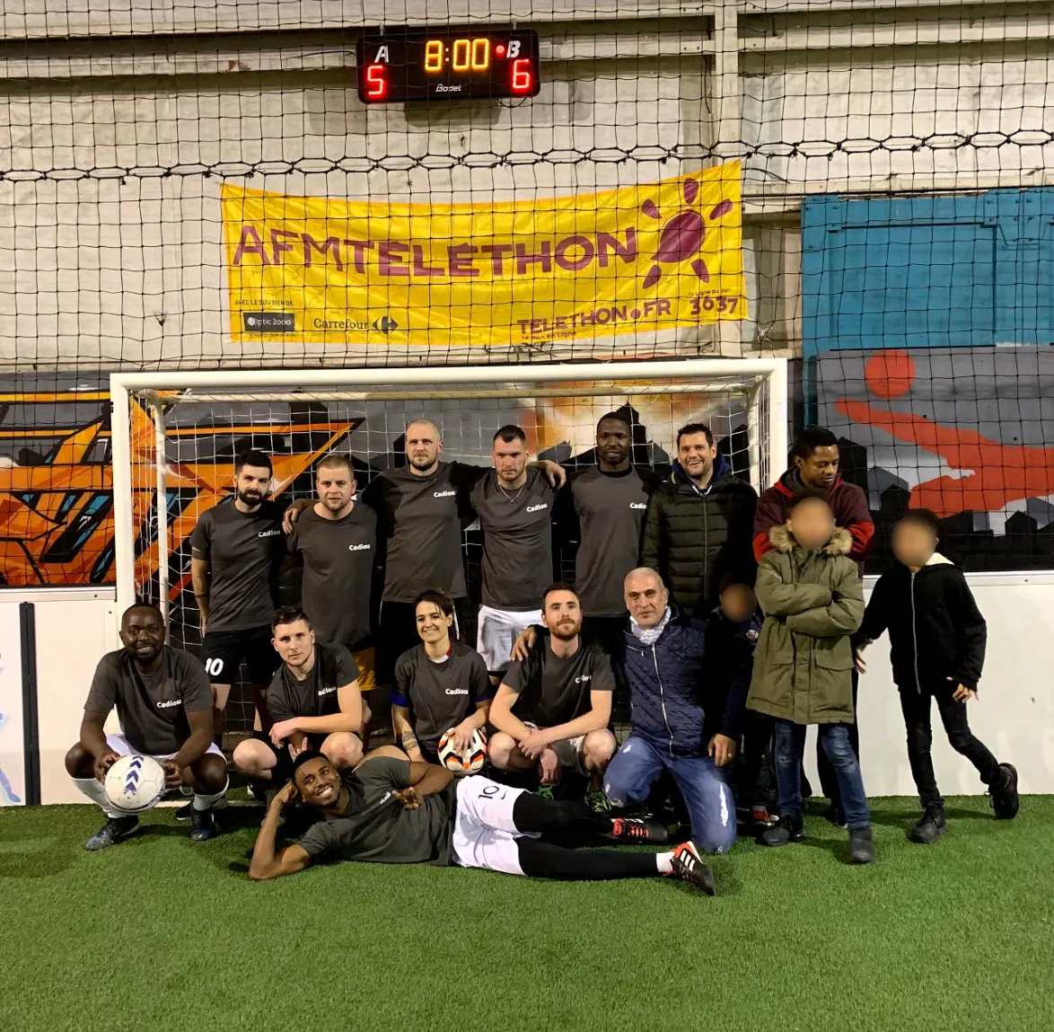 Tournoi de foot chez Cadiou Industrie